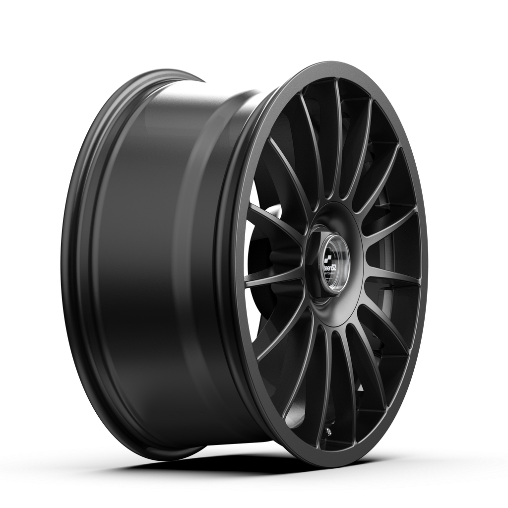 17x7.5 Fifteen 52 Podium Satin Grey Wheel 5x4.5 Bolt Pattern +40mm Offset