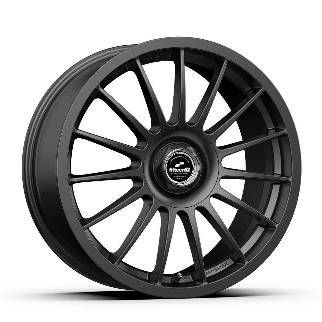 17x7.5 Fifteen 52 Podium Satin Grey Wheel 5x4.5 Bolt Pattern +40mm Offset