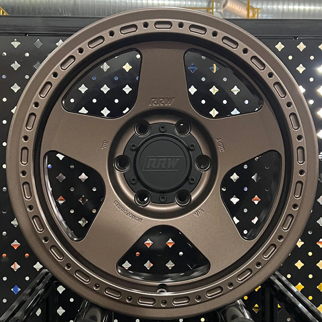 17x8.5 RRW RG4-H Forged Hybrid Bronze Wheel 6x5.5 Bolt Pattern -25mm Offset