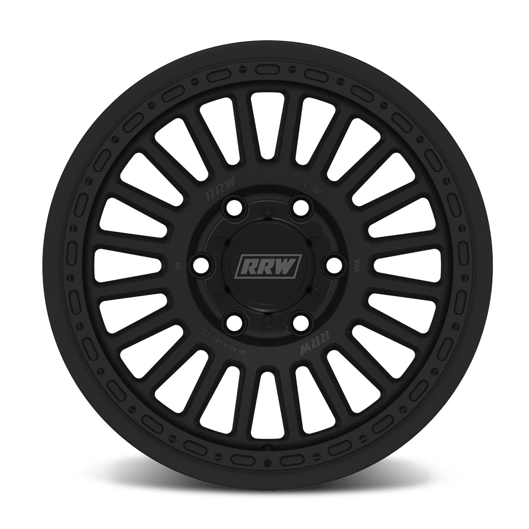 17x8.5 RRW RG6-H Forged Hybrid Matte Black Wheel 6x5.5 Bolt Pattern -25mm Offset