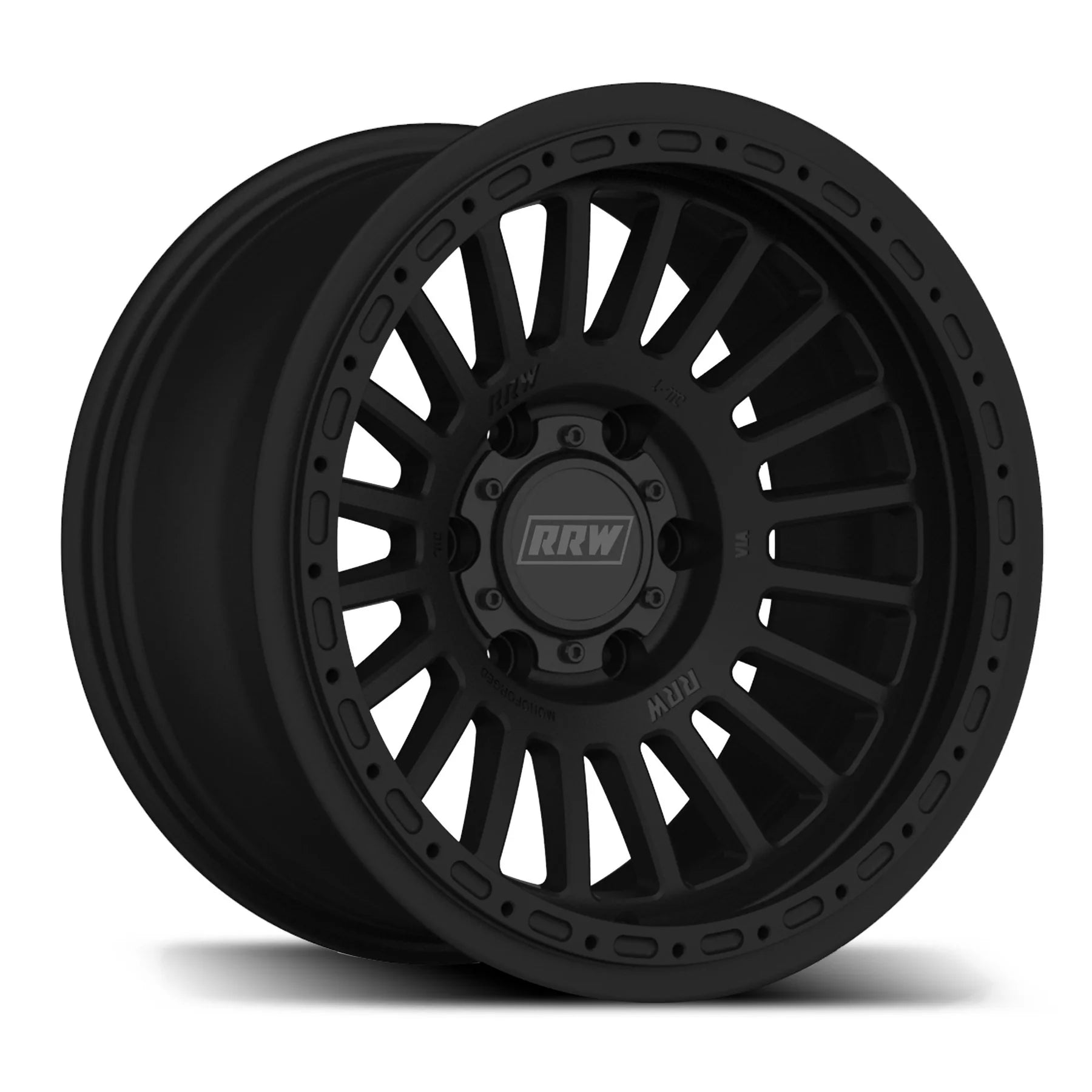 17x8.5 RRW RG6-H Forged Hybrid Matte Black Wheel 6x5.5 Bolt Pattern -25mm Offset