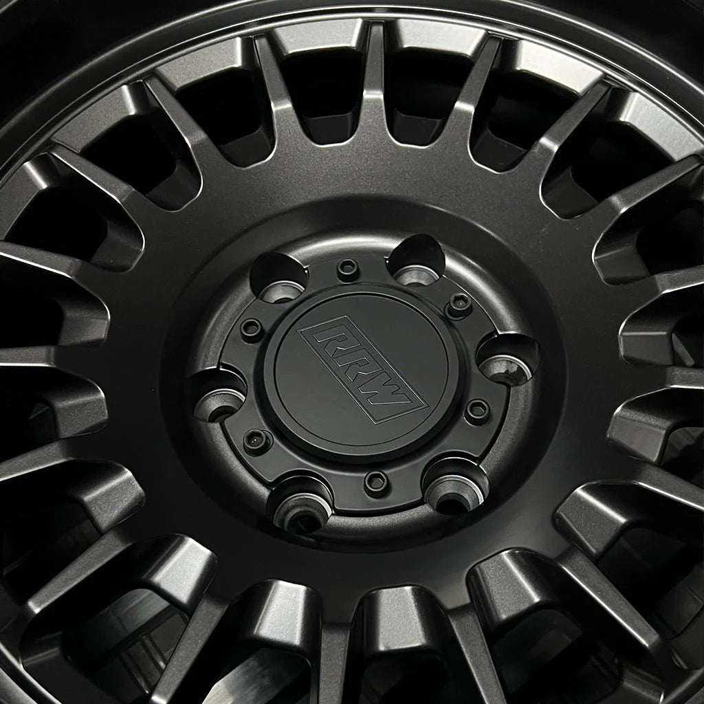 17x8.5 RRW RG7-H Forged Hybrid Matte Black Wheel 6x5.5 Bolt Pattern 0mm Offset