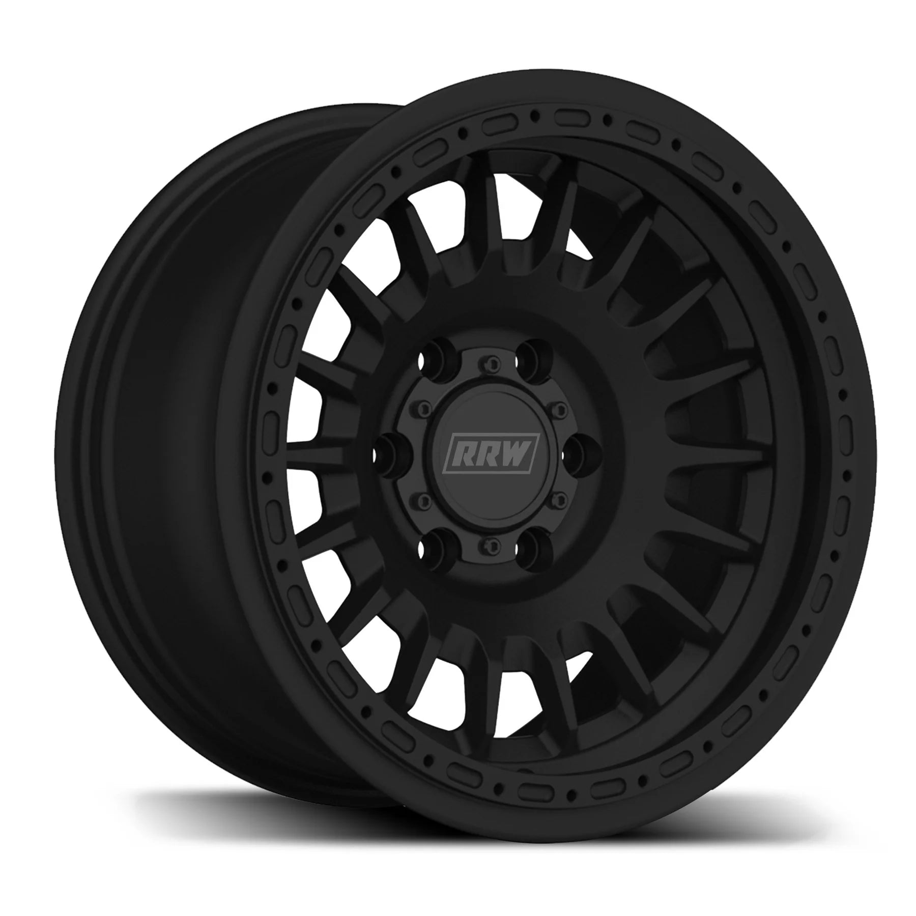 17x8.5 RRW RG7-H Forged Hybrid Matte Black Wheel 6x5.5 Bolt Pattern 0mm Offset