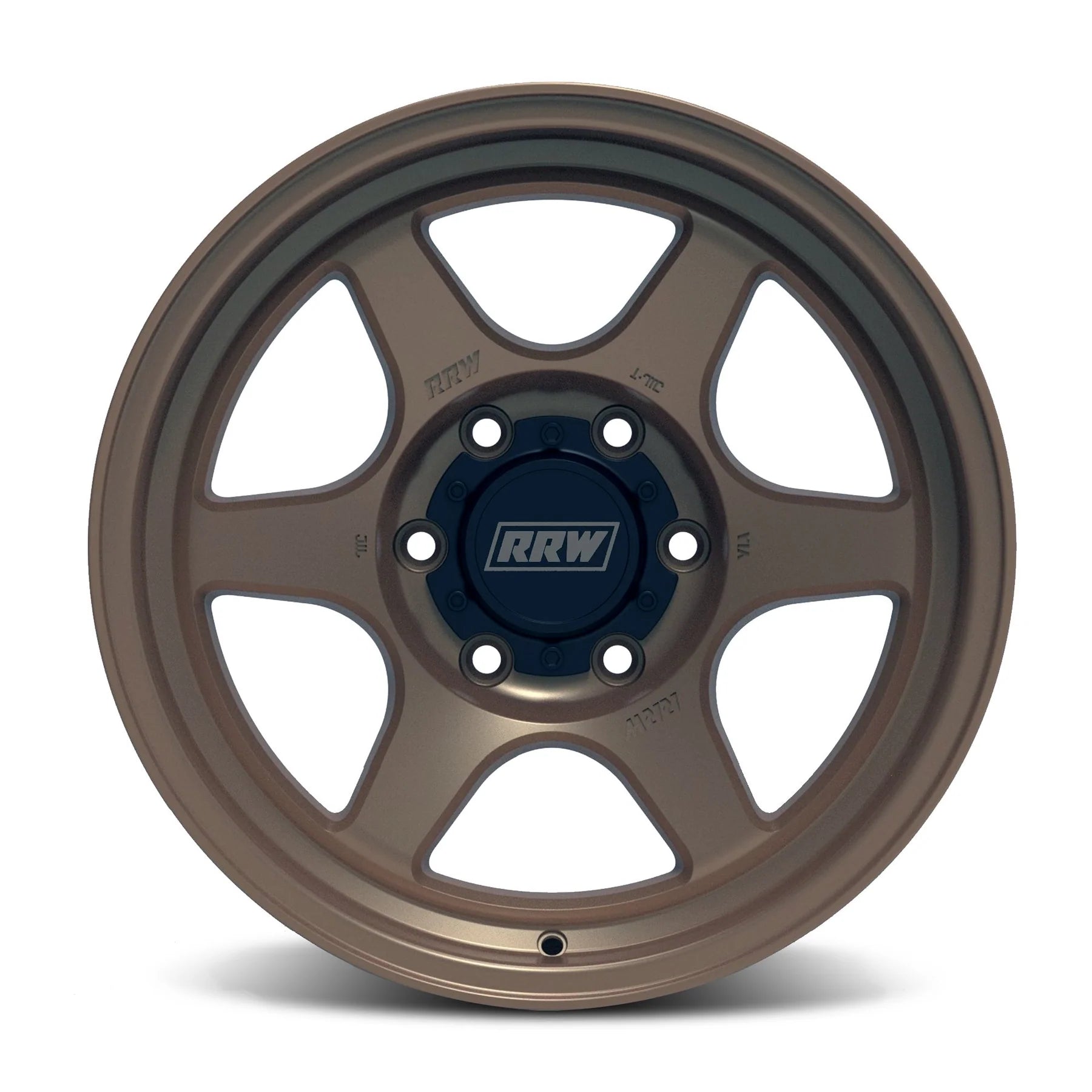 17x8.5 RRW RR2-S Flow Formed Matte Bronze Wheel 6x5.5 Bolt Pattern 0mm Offset