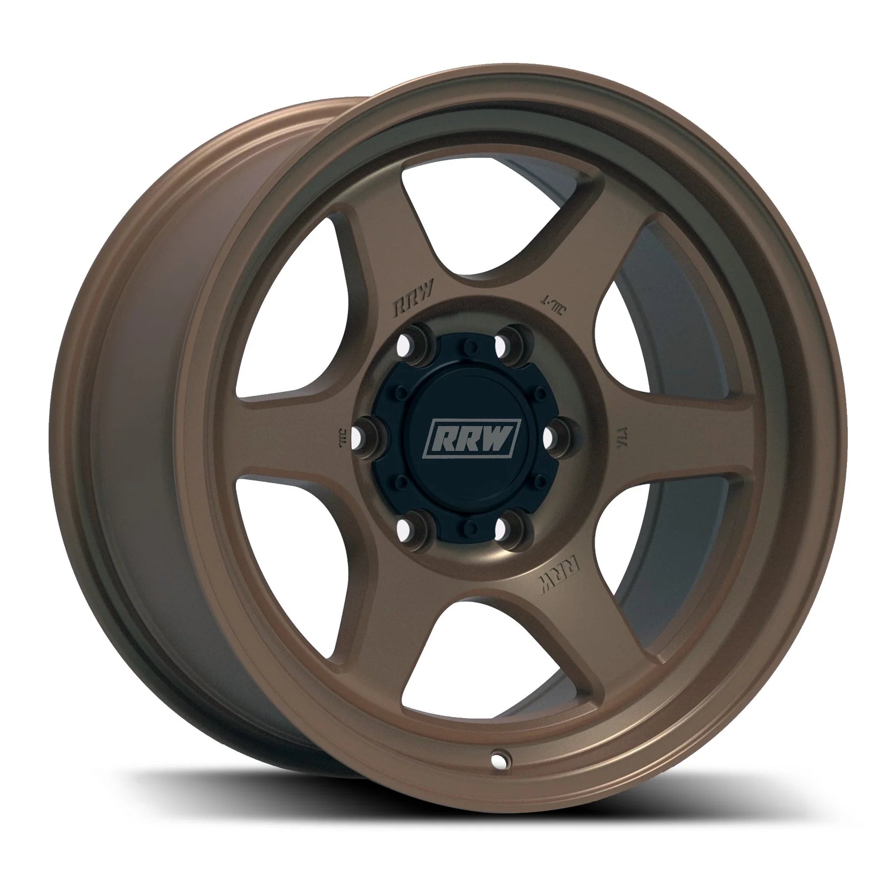 17x8.5 RRW RR2-S Flow Formed Matte Bronze Wheel 6x5.5 Bolt Pattern 0mm Offset