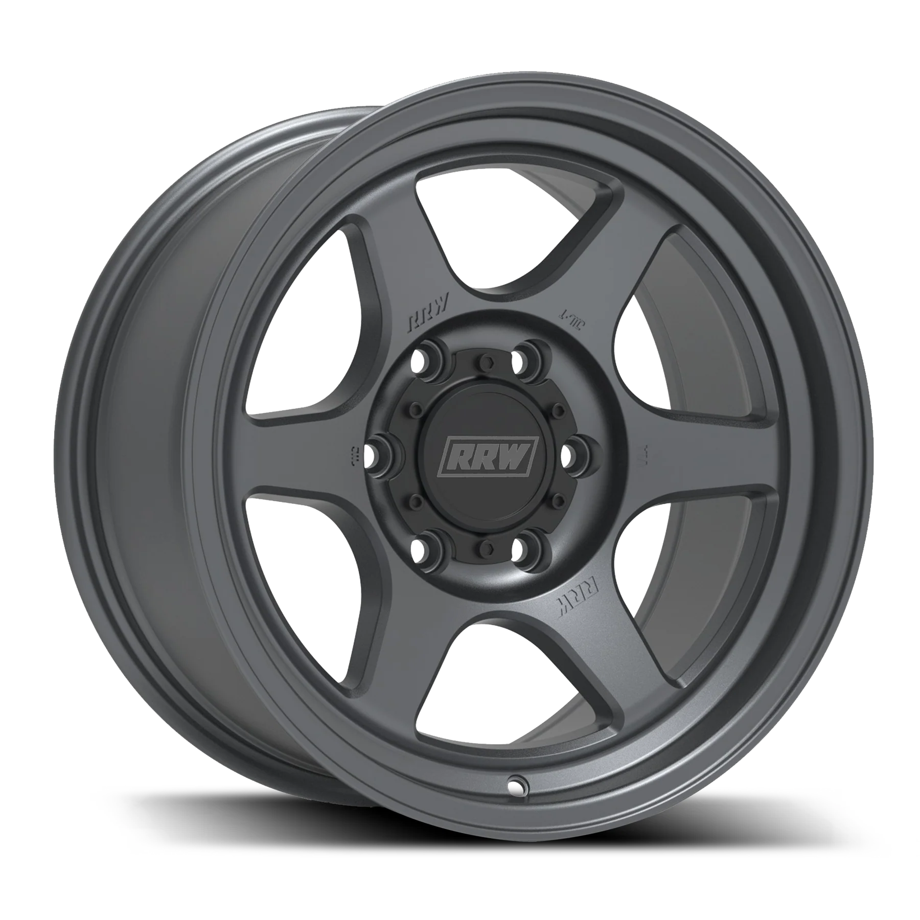 17x8.5 RRW RR2-S Flow Formed Gunmetal Wheel 6x5.5 Bolt Pattern -12mm Offset