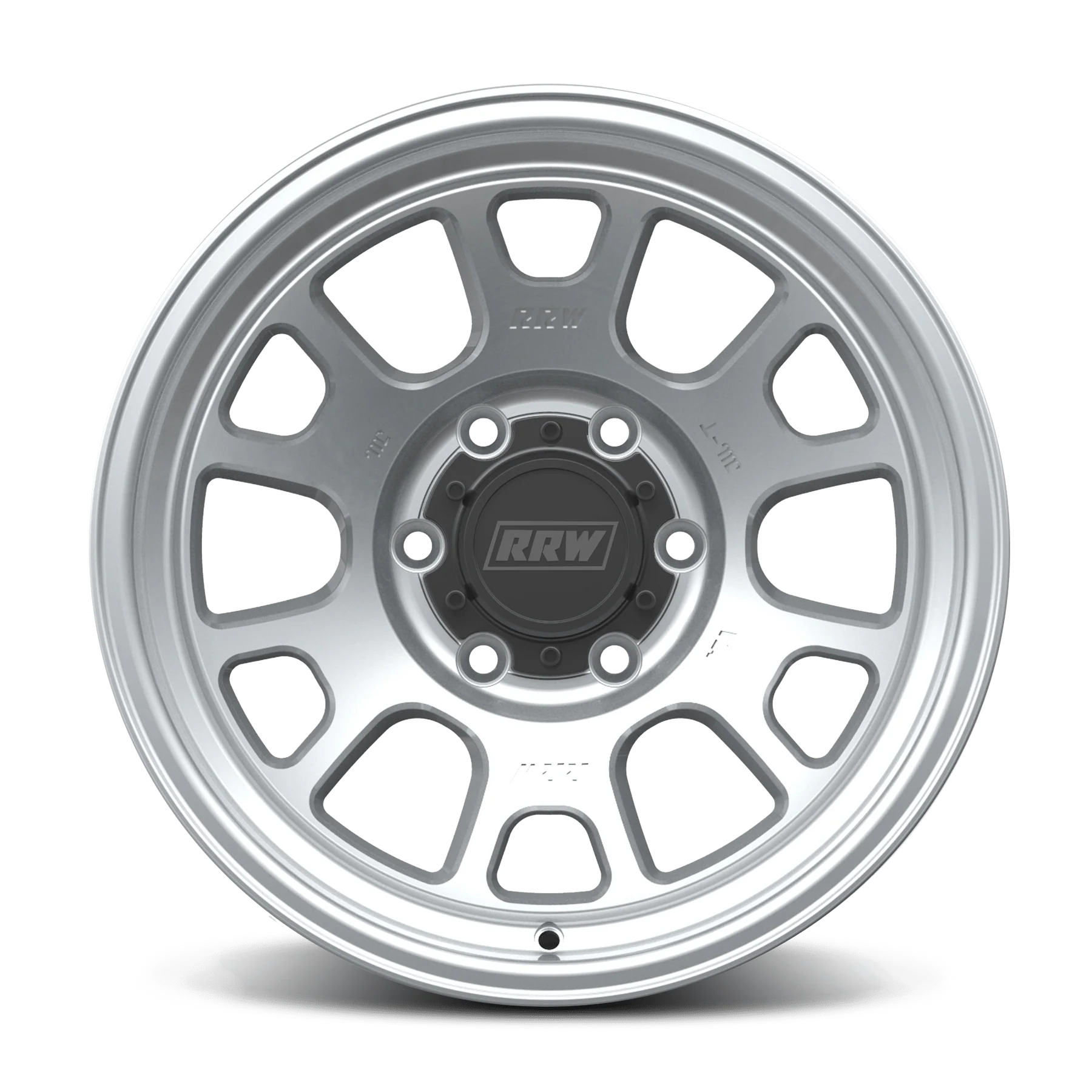 17x8.5 RRW RR5-S Flow Formed Brushed Wheel 6x5.5 Bolt Pattern -12mm Offset