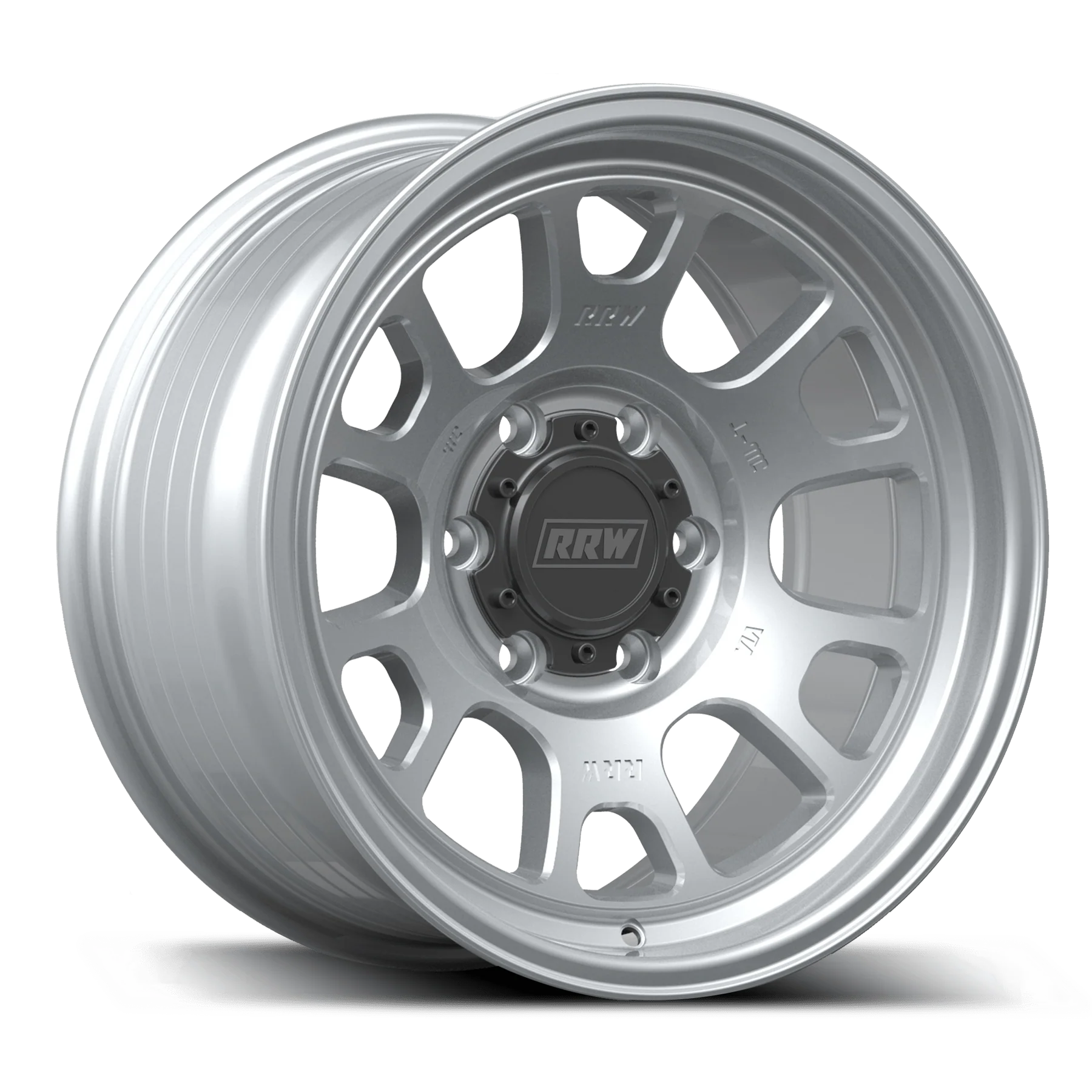 17x8.5 RRW RR5-S Flow Formed Brushed Wheel 6x5.5 Bolt Pattern -12mm Offset