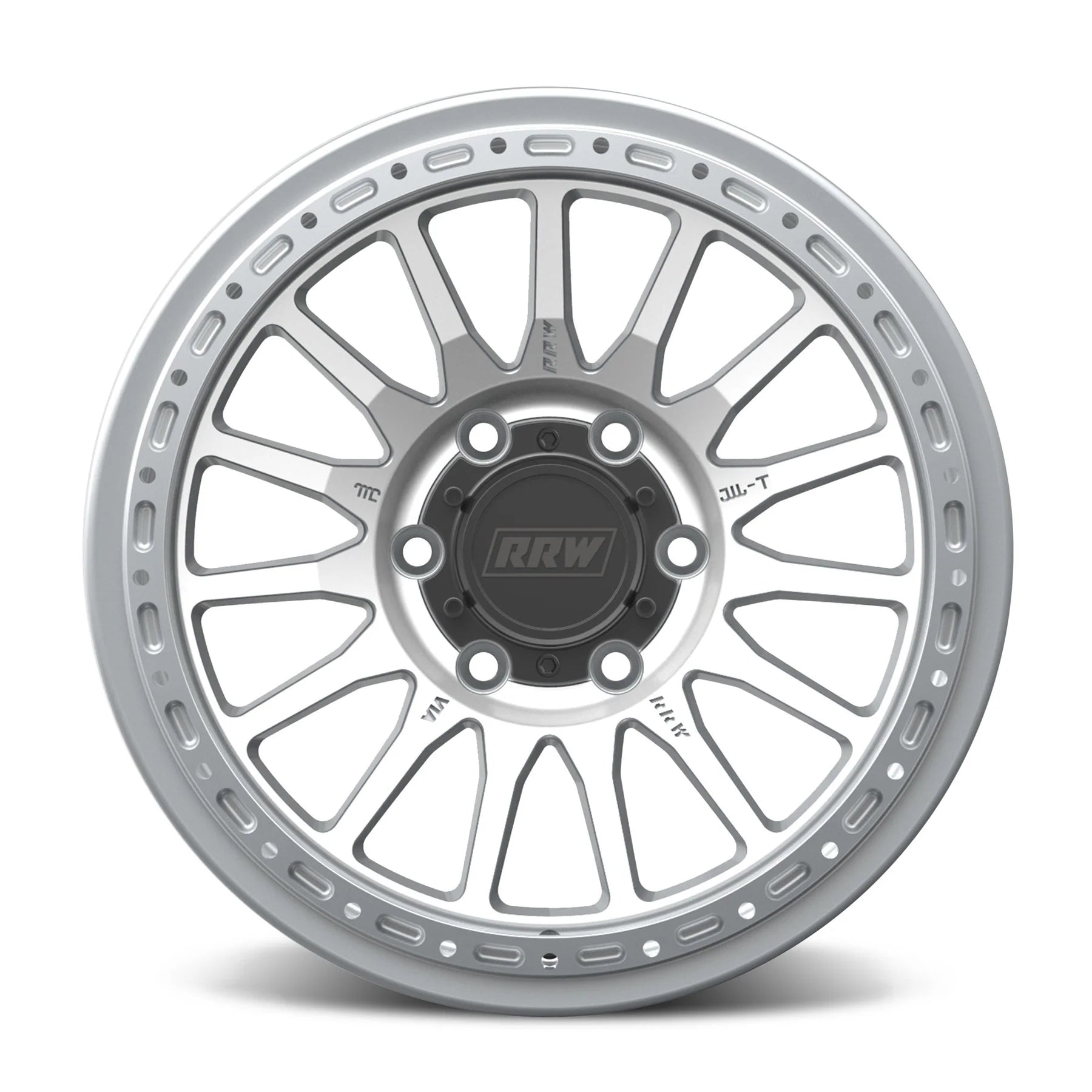 17x8.5 RRW RZ7-H Forged Hybrid Brushed Wheel 6x5.5 Bolt Pattern -25mm Offset