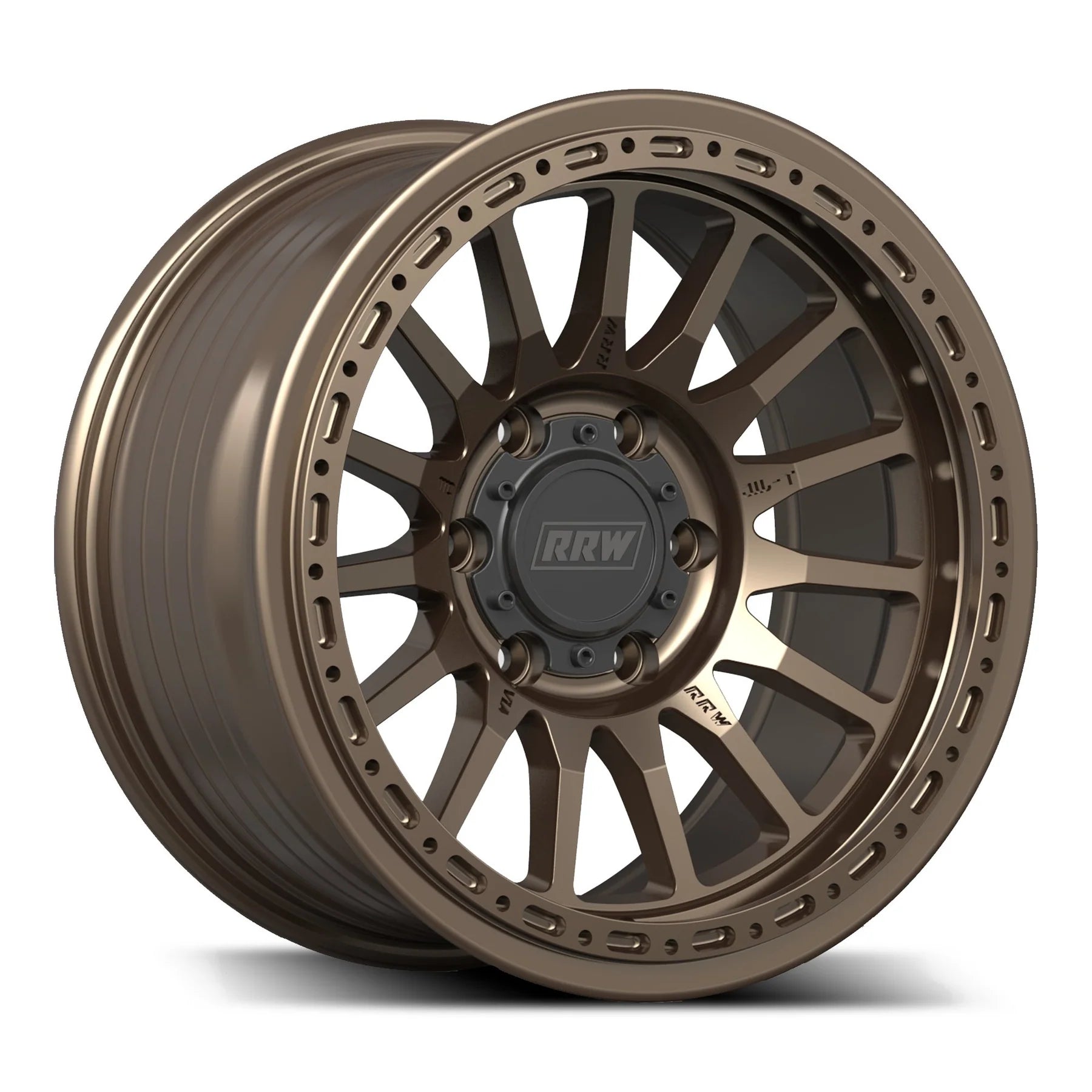 17x8.5 RRW RR7-H Flow Formed Hybrid Bronze Wheel 6x5.5 Bolt Pattern -12mm Offset