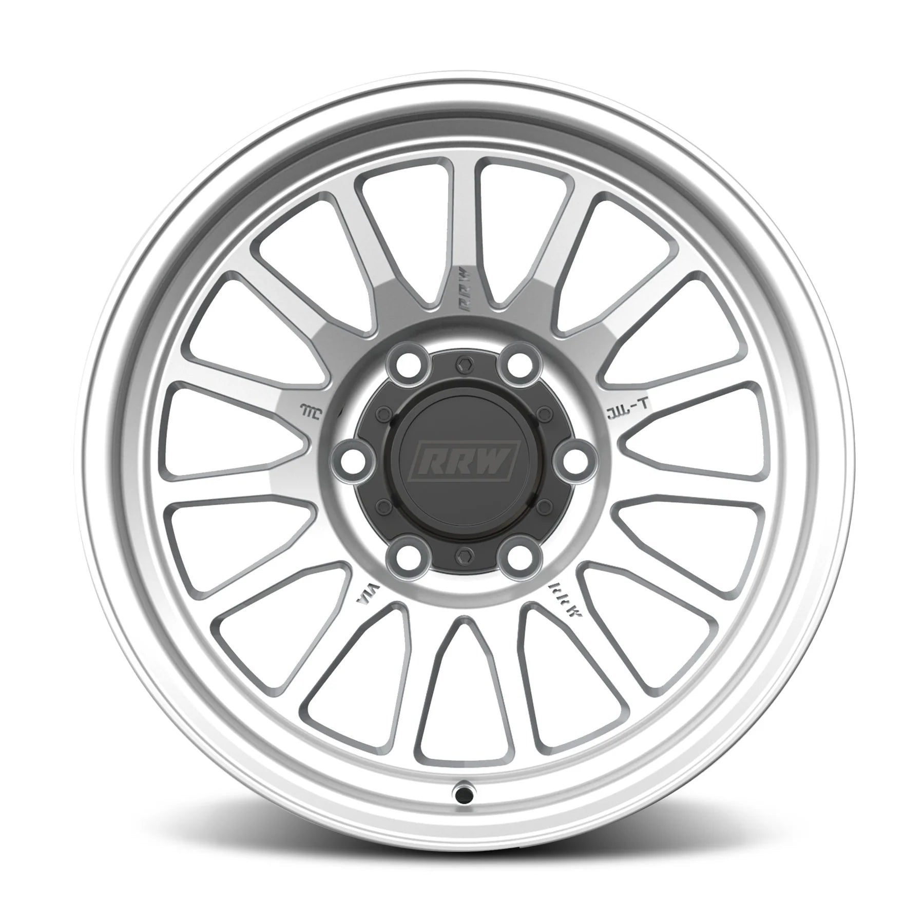 17x8.5 RRW RR7-S Flow Formed Brushed Wheel 6x5.5 Bolt Pattern -25mm Offset