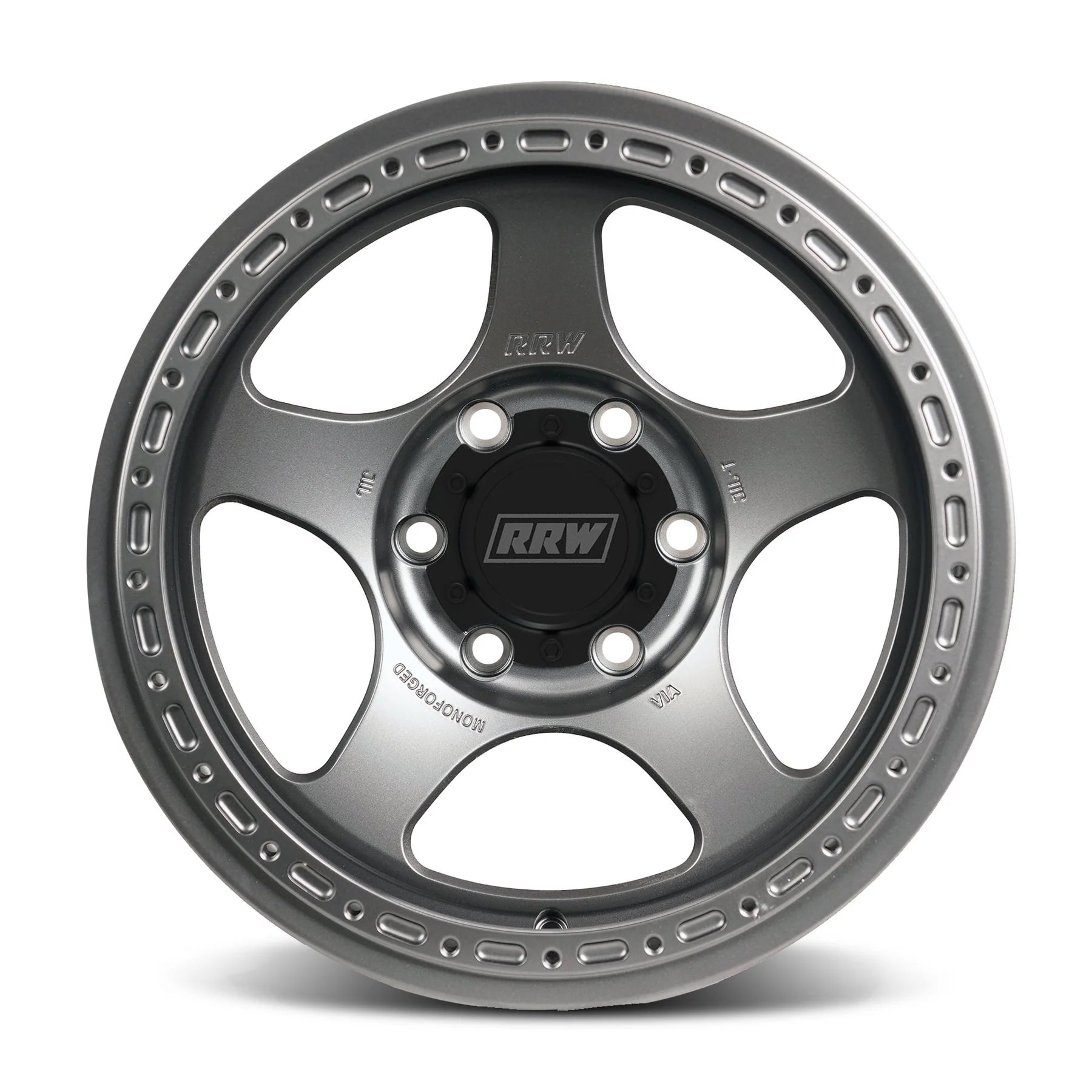 17x8.5 RRW RS4-H Forged Hybrid Gunmetal Wheel 6x5.5 Bolt Pattern -12mm Offset