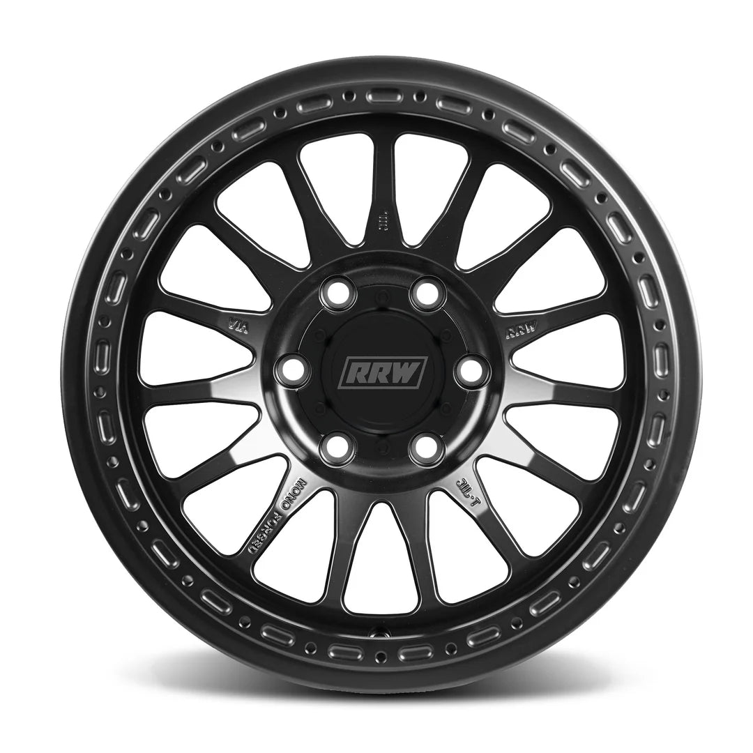 17x8.5 RRW RS7-H Forged Hybrid Matte Black Wheel 6x5.5 Bolt Pattern -25mm Offset