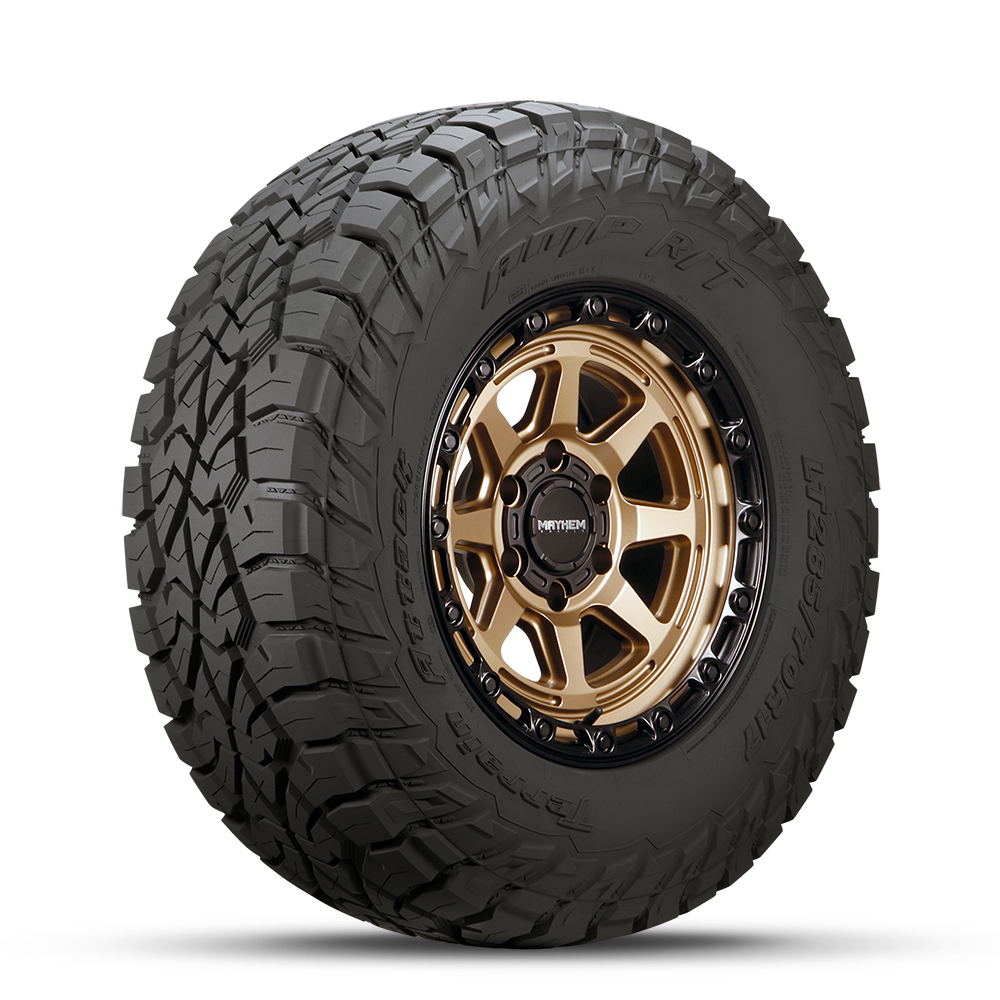 35x12.50R17LT Amp Tires Terrain Attack R/T Tire E Rated 10 Ply