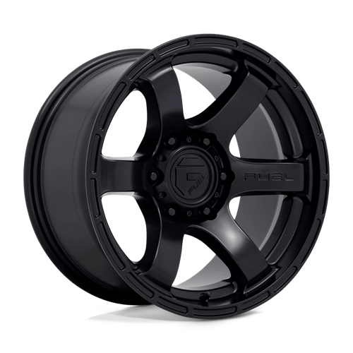 17x9 fuel off road d766 rush satin black wheel 6x5.5 bolt pattern 1mm offset