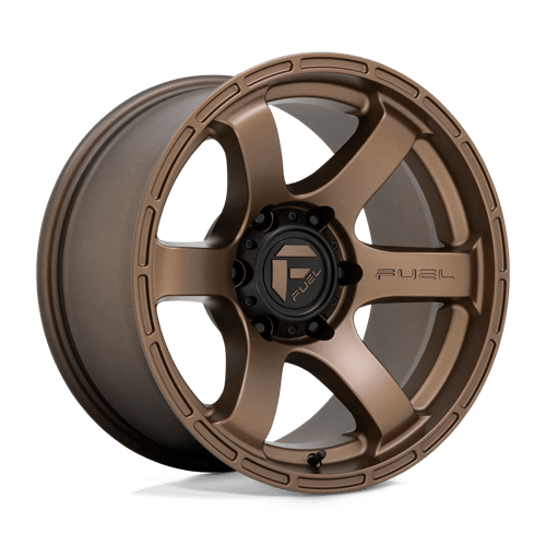 17x9 fuel off road d768 rush matte bronze wheel 6x5.5 bolt pattern 1mm offset