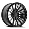 20x9 Arena A150 Sabotage Glossy Black Wheel 6x5.5 Bolt Pattern 1mm Offset