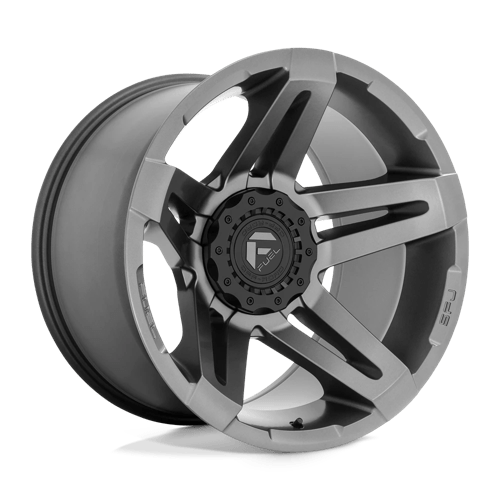 20x9 fuel off road d764 sfj matte gunmetal wheel 5x4.5 bolt pattern 1mm offset
