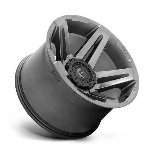 20x9 fuel off road d764 sfj matte gunmetal wheel 5x4.5 bolt pattern 1mm offset