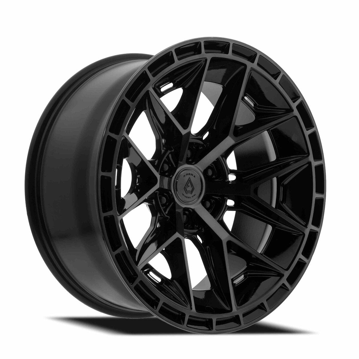 22x10 Arena A156 Spank Blk Machined DDT Wheel 6x5.5 Bolt Pattern -18mm Offset
