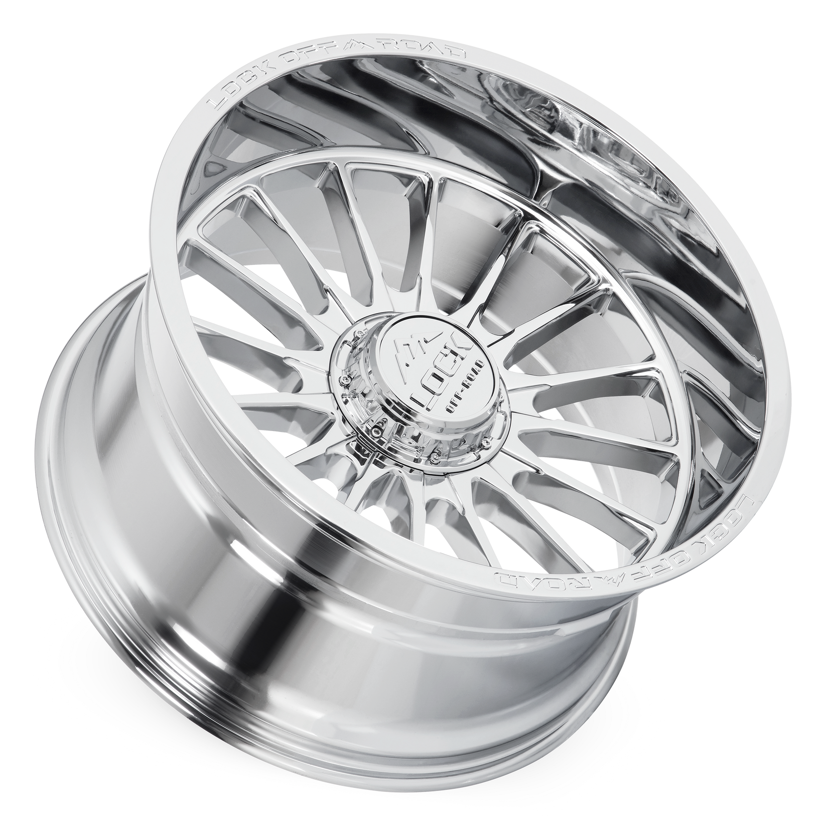 22x12 lock off-road striker chrome wheel 6x5.5 bolt pattern 44mm offset