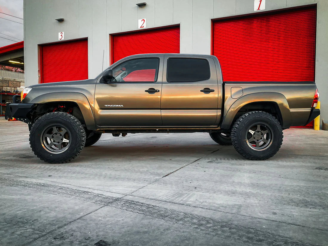 17x8.5 Modco M71 Matte Black 6x5.5 Bolt Pattern 0mm Offset Special