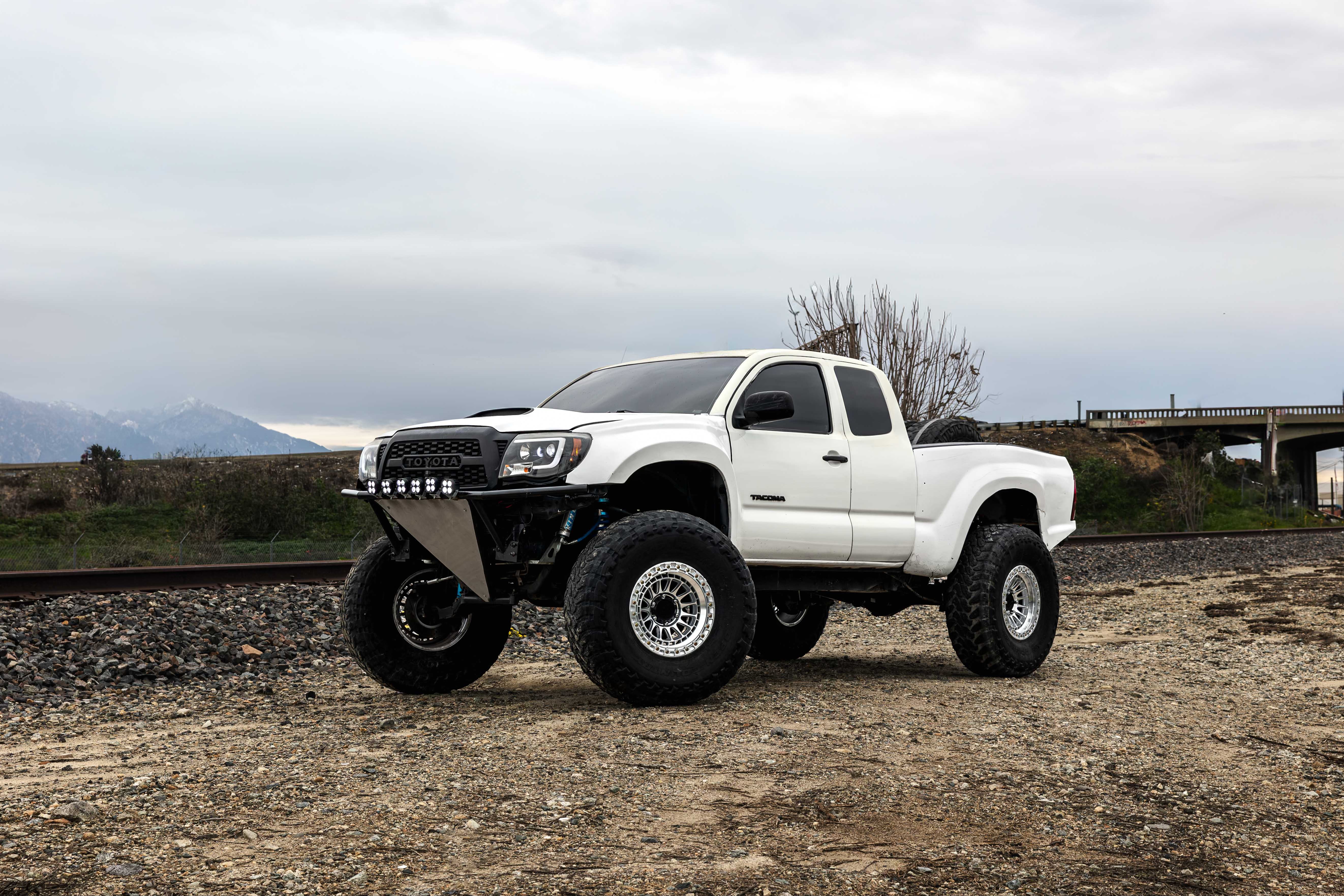 17x9 Lock Off-Road Mojave Machined Wheel 6x5.5 Bolt Pattern -12mm Offset