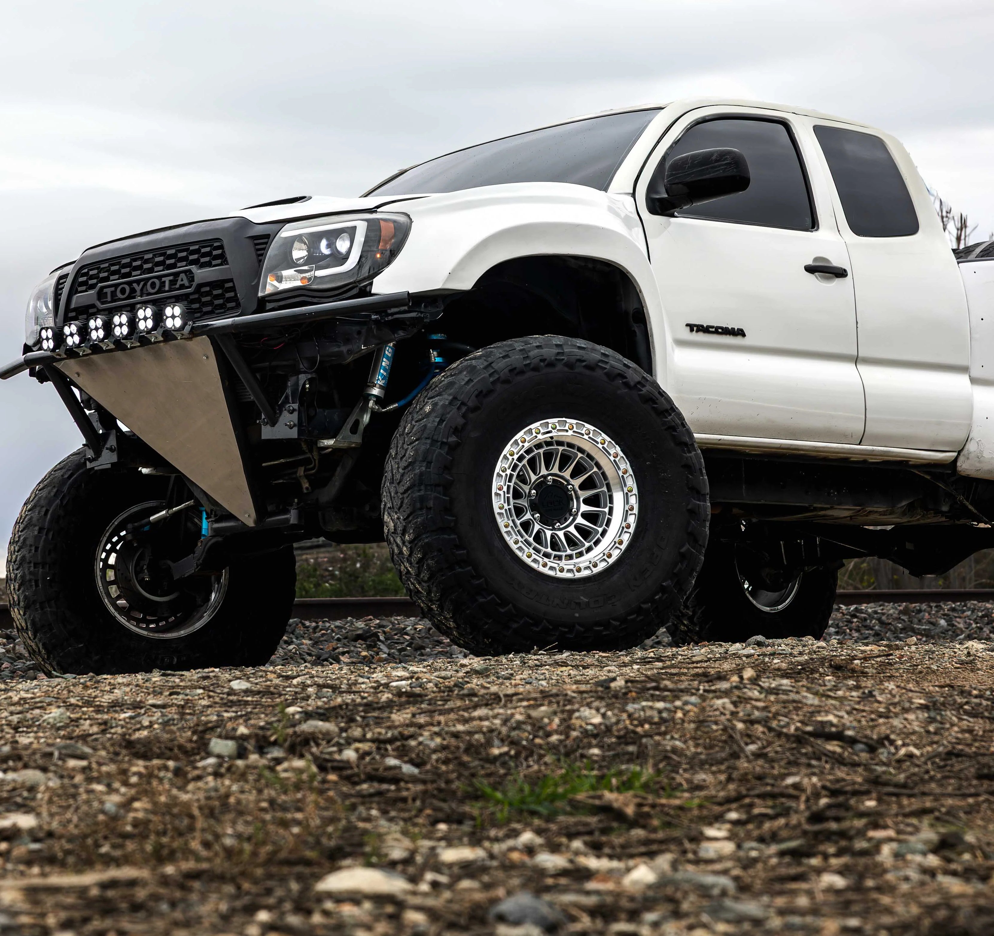 17x9 Lock Off-Road Mojave Machined Wheel 6x5.5 Bolt Pattern -12mm Offset