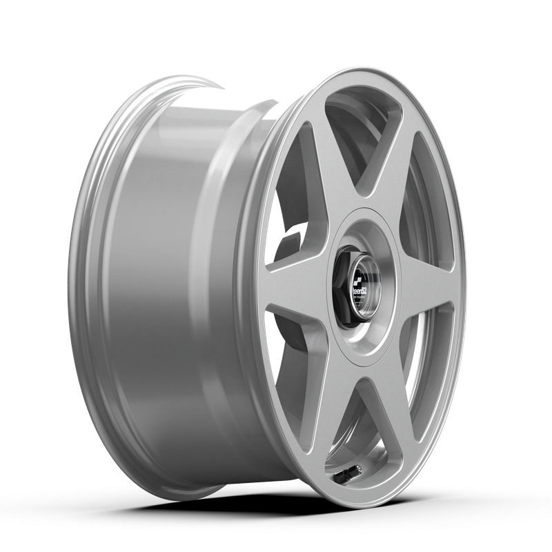 18x8.5 Fifteen 52 Tarmac Evo Gloss Silver Wheel 5x4.5 Bolt Pattern +35mm Offset