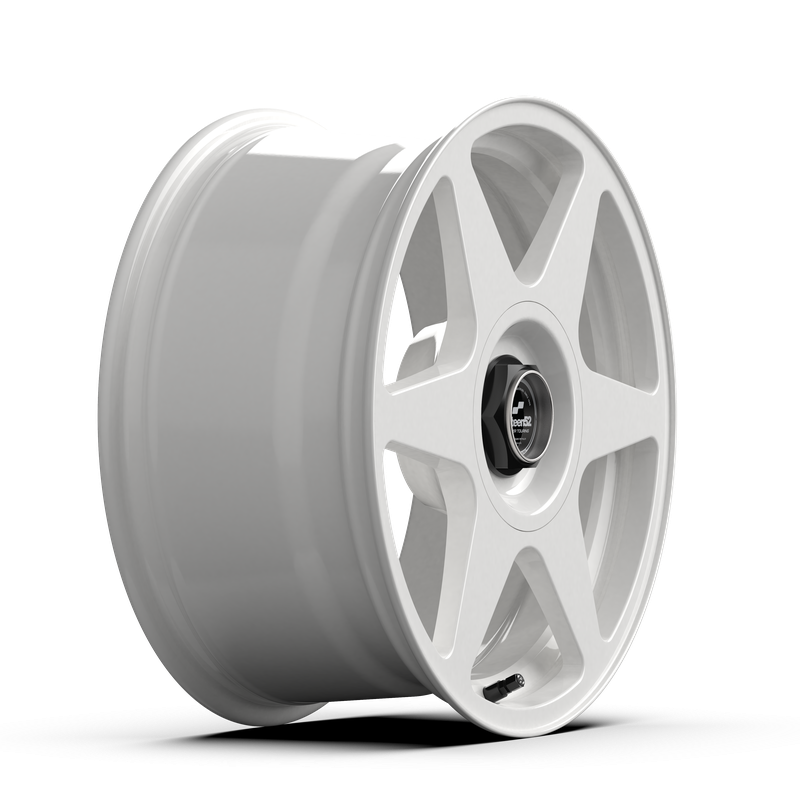 18x8.5 Fifteen 52 Tarmac Evo Gloss White Wheel 5x4.5 Bolt Pattern +35mm Offset