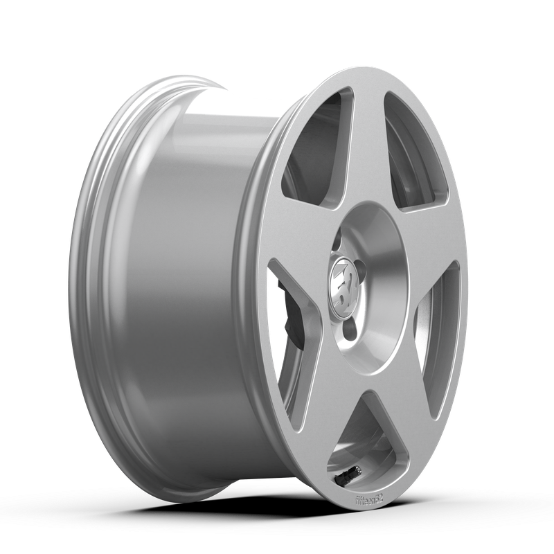 18x8.5 Fifteen 52 Tarmac Gloss Silver Wheel 5x4.5 Bolt Pattern +30mm Offset