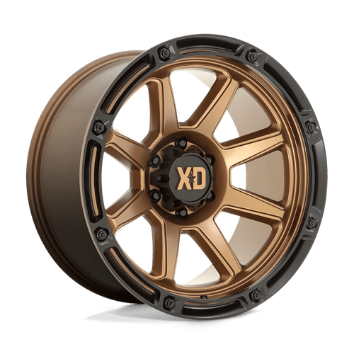 20x10 xd wheels xd863 titan matte bronze w black lip wheel 6x5.5 bolt pattern 18mm offset