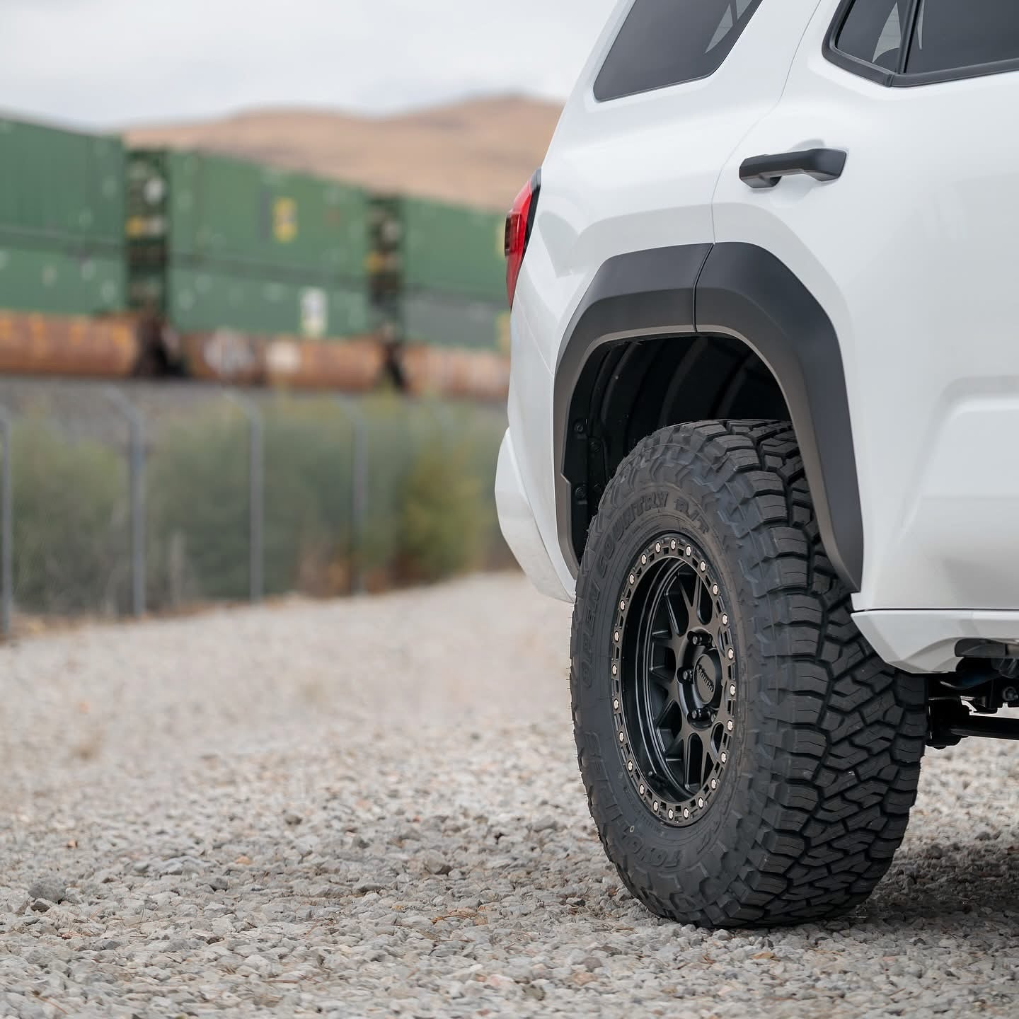 17x8.5 Modco M73 Matte Black 6x5.5 Bolt Pattern 22mm Offset