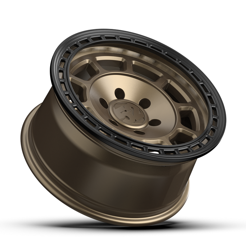 16x8 Fifteen 52 Turbomac HD Classic Matte Bronze Wheel 6x5.5 Bolt Pattern 0mm Offset