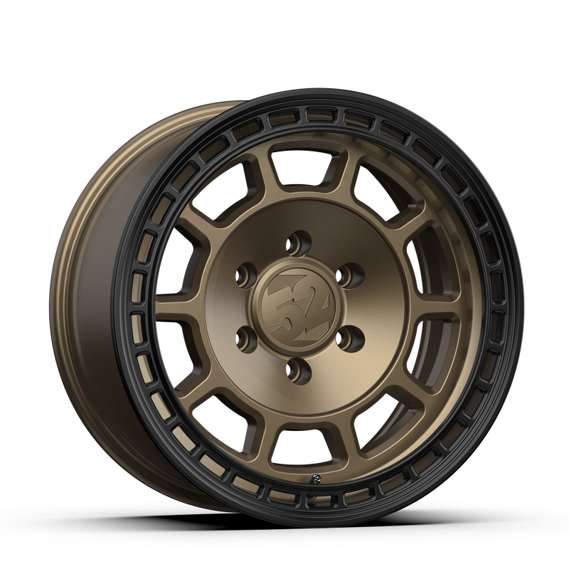 16x8 Fifteen 52 Turbomac HD Classic Matte Bronze Wheel 6x5.5 Bolt Pattern 0mm Offset