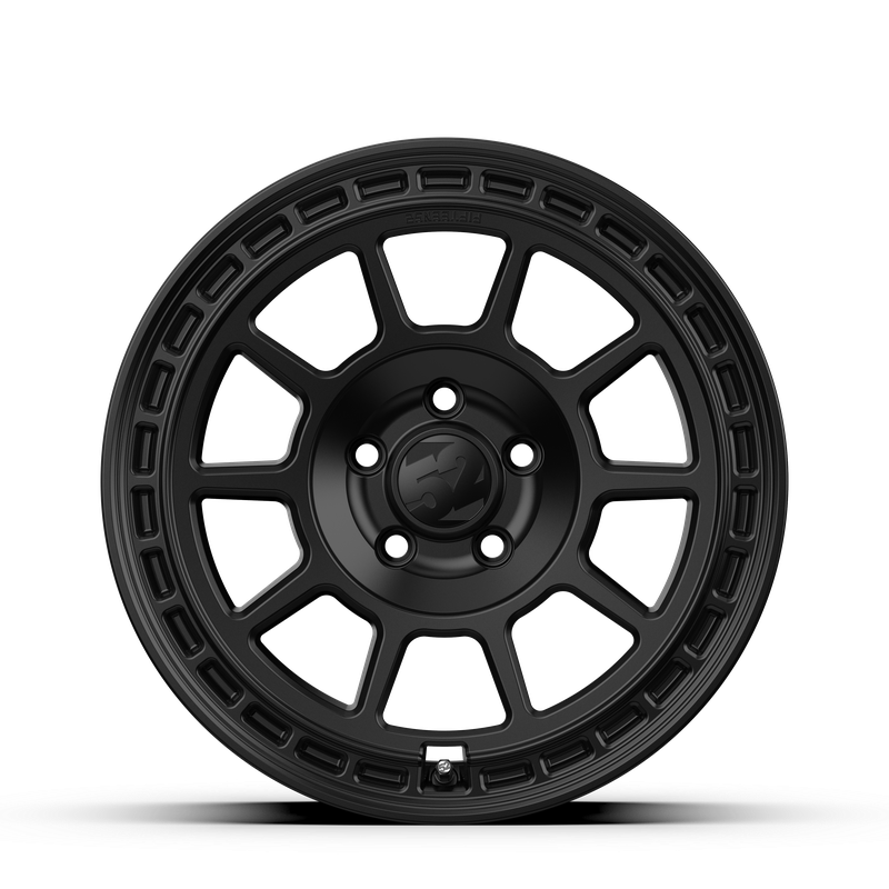 17x8 Fifteen 52 Traverse MX Satin Black Wheel 5x4.5 Bolt Pattern +38mm Offset