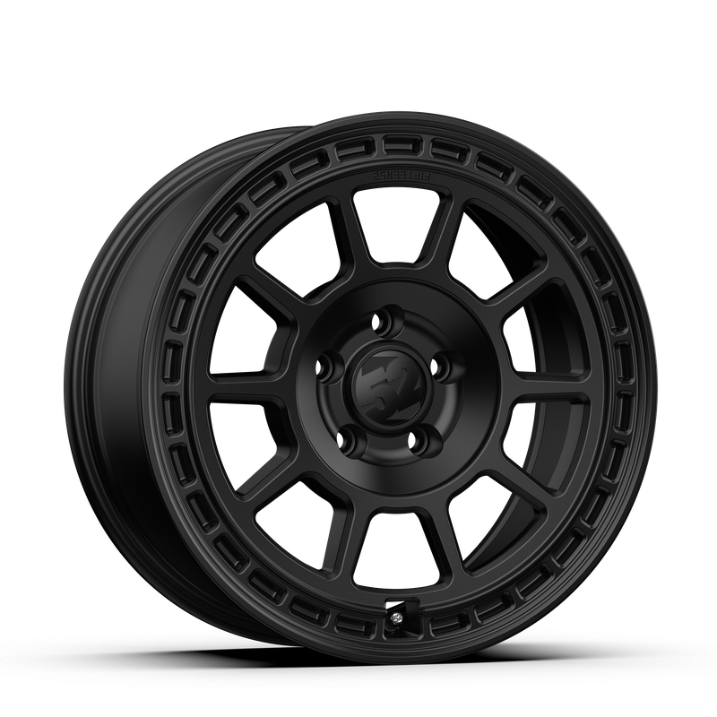 17x8 Fifteen 52 Traverse MX Satin Black Wheel 5x4.5 Bolt Pattern +38mm Offset