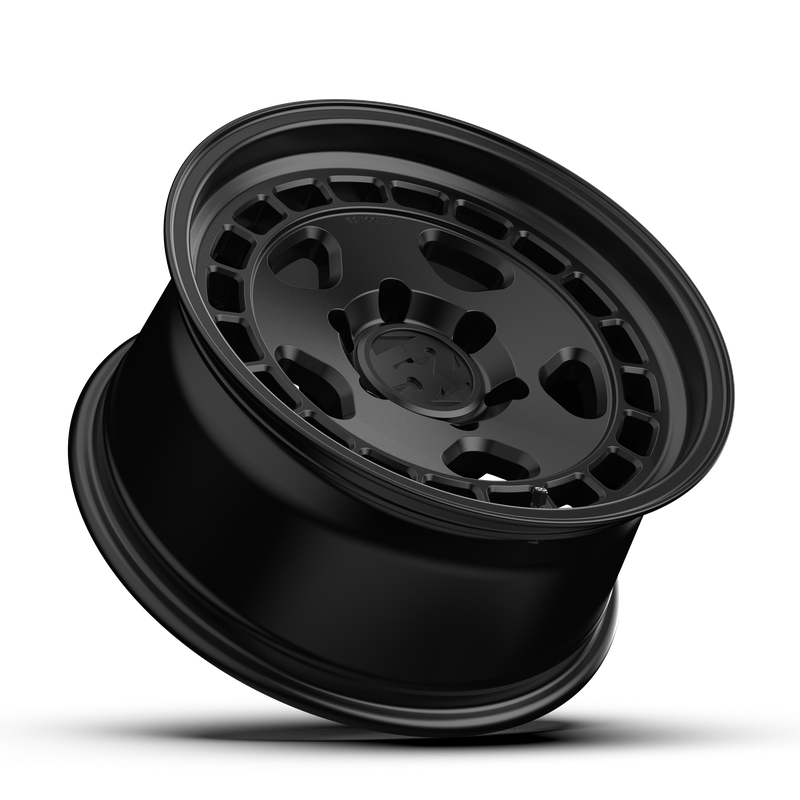 16x8 Fifteen 52 Turbomac HD Classic Satin Black Wheel 6x5.5 Bolt Pattern 0mm Offset