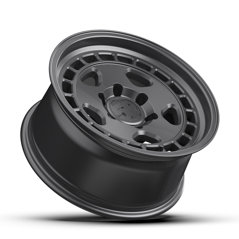 16x8 Fifteen 52 Turbomac HD Classic Satin Gunmetal Wheel 6x5.5 Bolt Pattern 0mm Offset