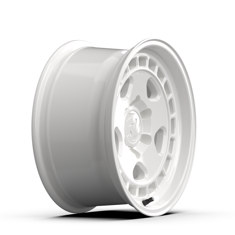 17x8.5 Fifteen 52 Turbomac HD Classic Gloss White Wheel 6x5.5 Bolt Pattern 0mm Offset