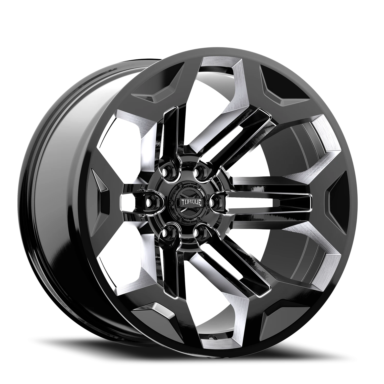 20x9 torque wheels pulse tw405c gloss black premium milled wheel 6x5 5 bolt pattern 12 offset
