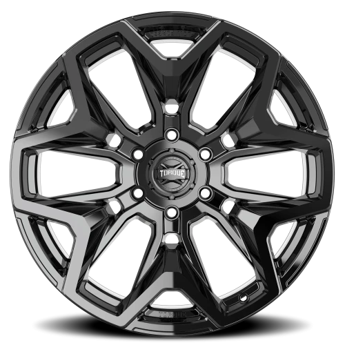 20x9 torque wheels mako tw459r hybrid forged gloss black wheel 6x5 5 bolt pattern 25 offset