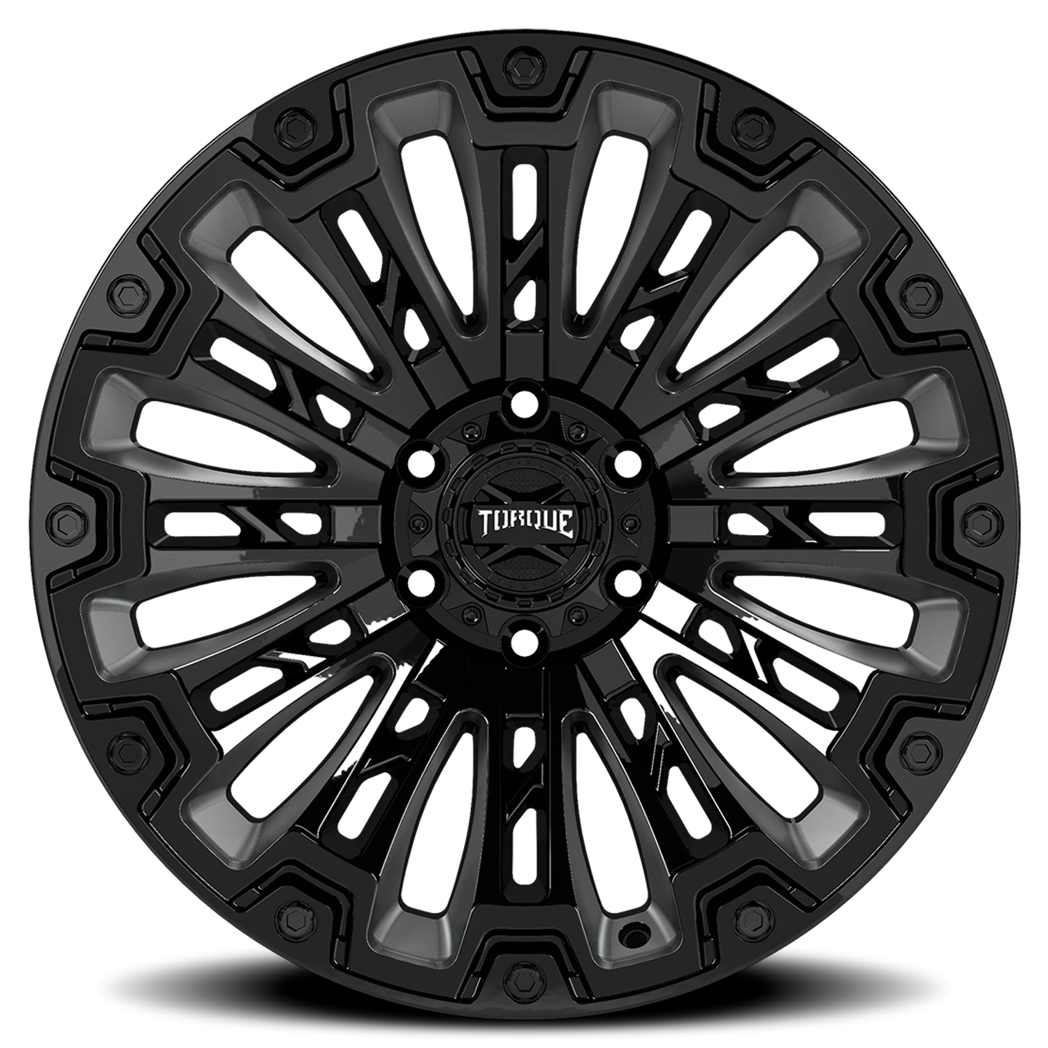 20x10 torque wheels matrix tw460r hybrid forged gloss black milled with dark tint wheel 6x5 5 bolt pattern 18 offset