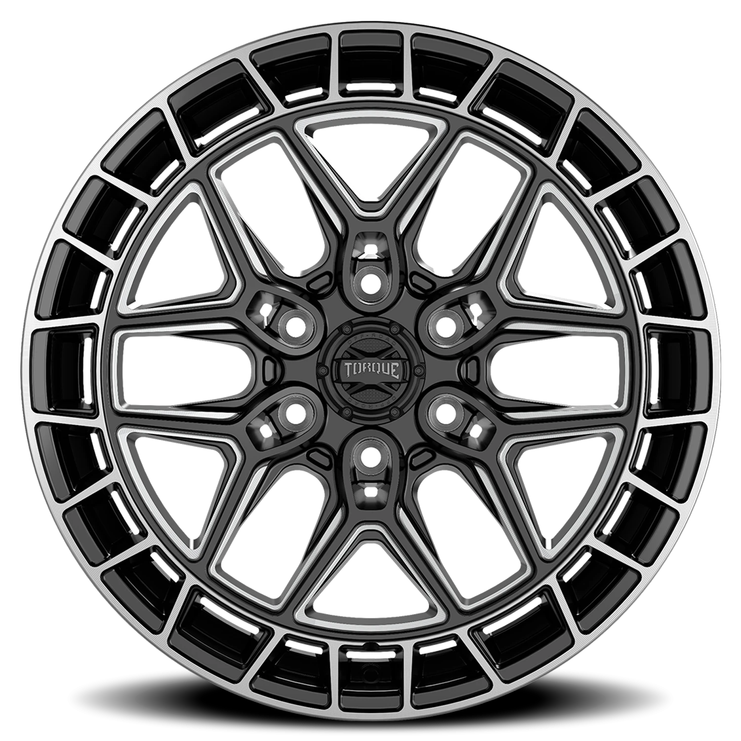 20x9 torque wheels exodus tw463r hybrid forged satin black milled with dark tint wheel 6x5 5 bolt pattern 35 offset