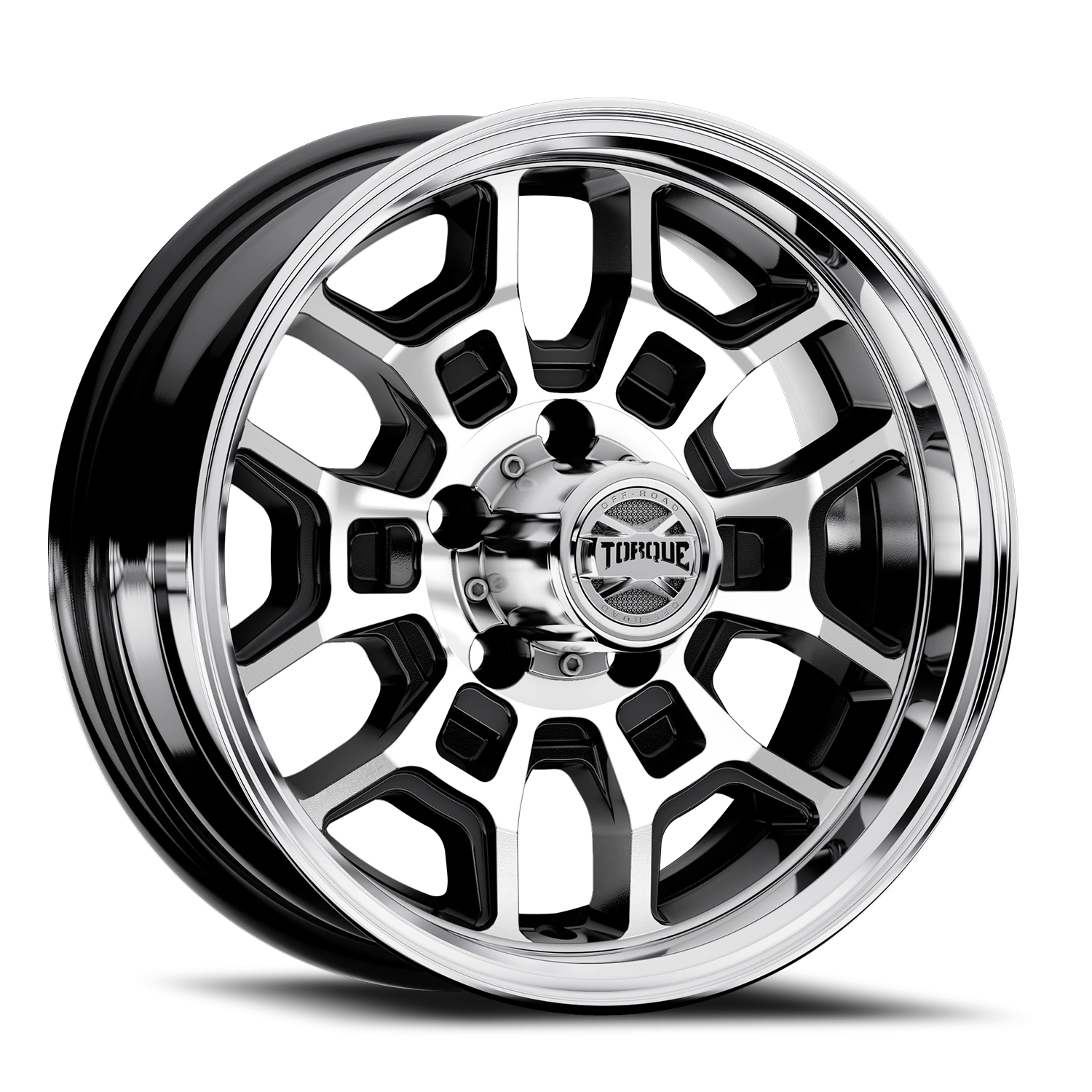 15x6 torque wheels hitch tw754c gloss black machined wheel 5x4 5 bolt pattern 0 offset