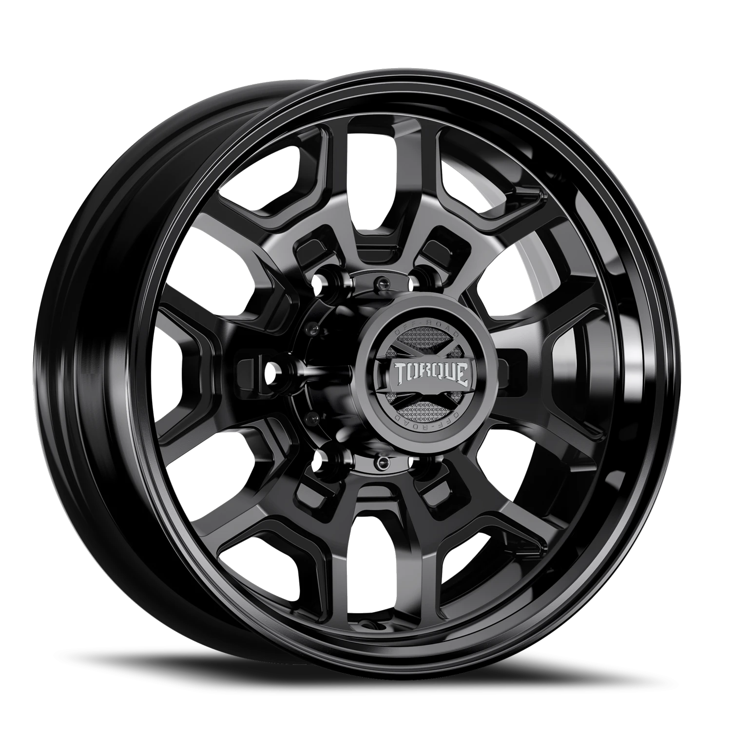 15x6 torque wheels hitch tw754c satin black wheel 6x5 5 bolt pattern 0 offset