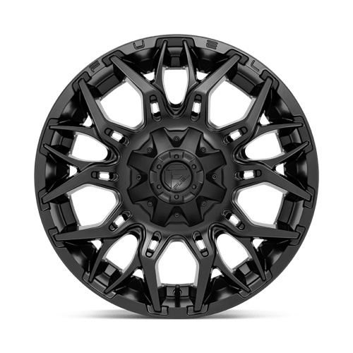 20x10 fuel off road d772 twitch blackout wheel 5x4.5 bolt pattern 18mm offset