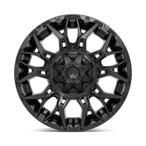 20x9 fuel off road d772 twitch blackout wheel 6x5.5 bolt pattern 1mm offset