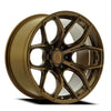 20x9 Arena A145 Valor Bronze Tint Clear Wheel 6x5.5 Bolt Pattern 1mm Offset