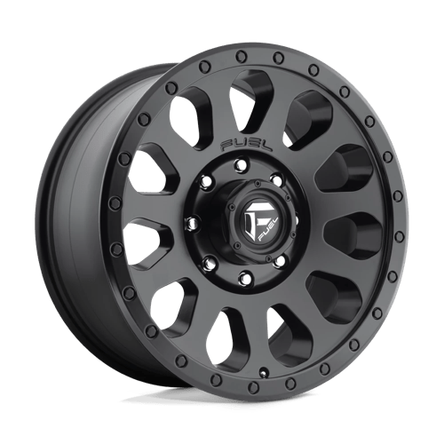18x9 fuel off road d579 vector matte black wheel 6x5.5 bolt pattern 1mm offset